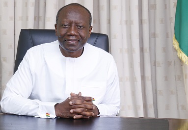 Mr Ofori-Atta, Minister of Finance